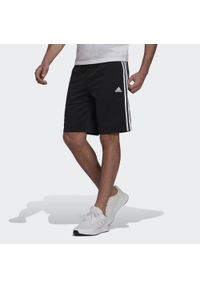 Adidas - Spodenki rozgrzewające z 3 paskami adidas Essentials. Kolor: biały, czarny, wielokolorowy