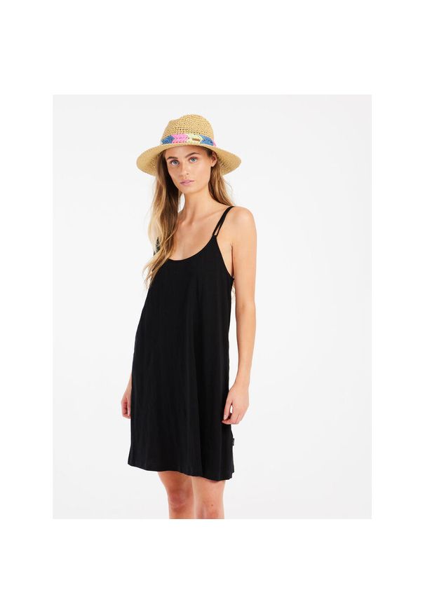Sukienka damska Protest Cheecks. Kolor: czarny. Sezon: lato. Typ sukienki: sportowe. Styl: sportowy