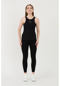 Guess - GUESS Czarny damski top Round Nk Guendalina, Rozmiar S. Kolor: czarny #2
