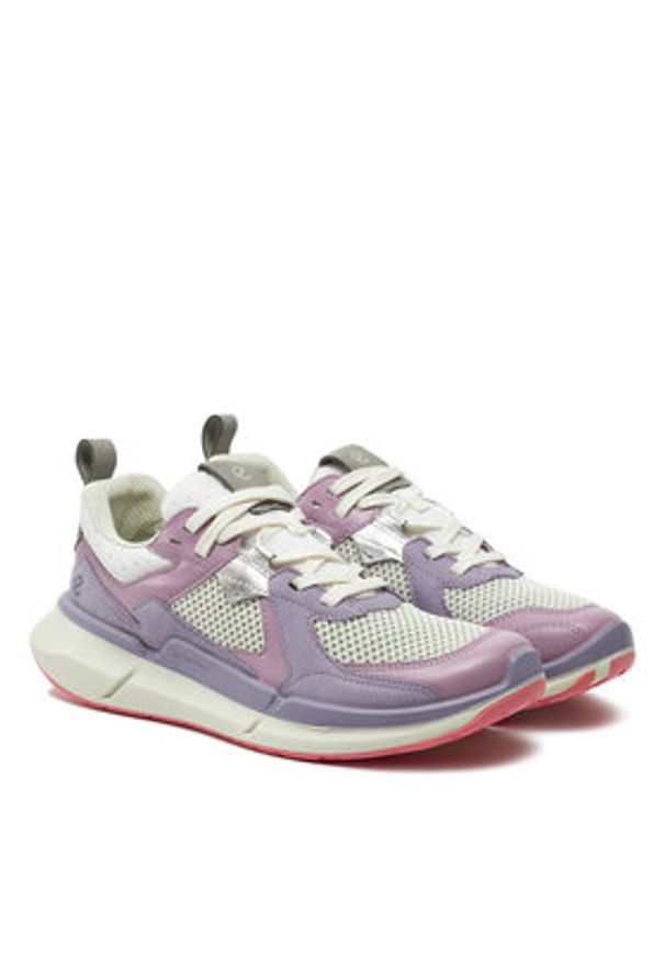 ecco - ECCO Sneakersy Biom 2.2 W 83077361063 Fioletowy. Kolor: fioletowy. Materiał: skóra, nubuk