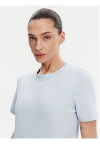 TOMMY HILFIGER - Tommy Hilfiger T-Shirt WW0WW45522 Niebieski Regular Fit. Kolor: niebieski. Materiał: bawełna #4