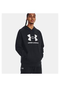 Bluza fitness męska Under Armour Rival Fleece Logo HD. Kolor: czarny. Sport: fitness #1