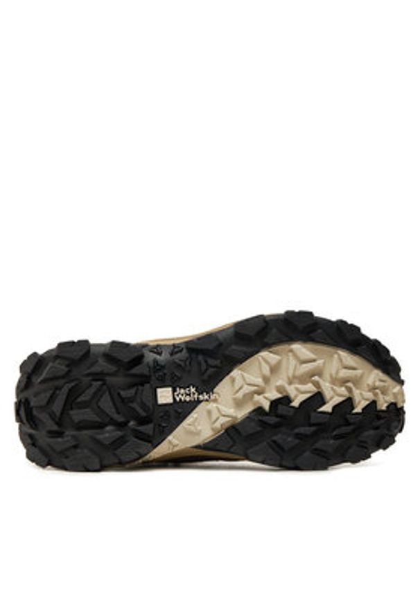 Jack Wolfskin Trekkingi Vojo Tour Texapore Mid W A62071 Brązowy. Kolor: brązowy. Materiał: skóra