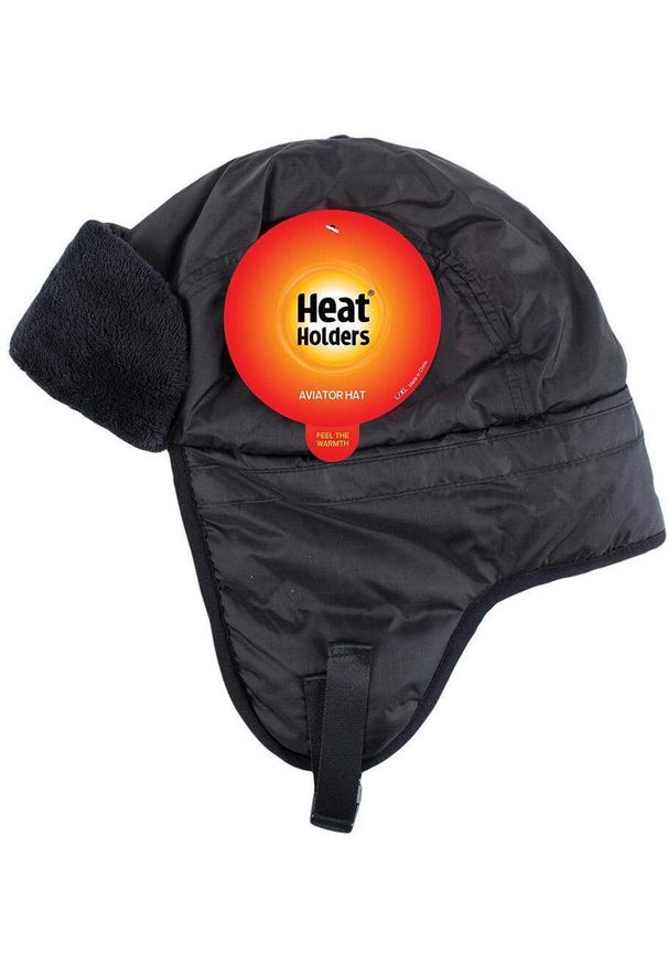 HEAT HOLDERS - Kaptur Męski z Wełny S-M. Kolor: fioletowy. Materiał: elastan, poliester, nylon
