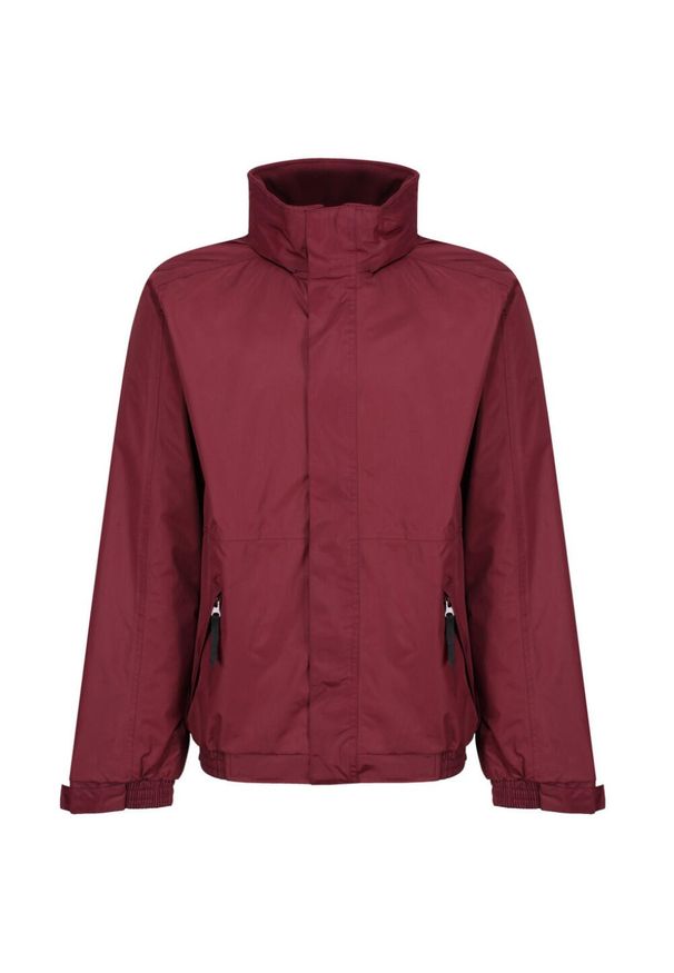 Regatta - Kurtka Przeciwdeszczowa Męska Dover. Kolor: czerwony, wielokolorowy, brązowy. Sport: turystyka piesza