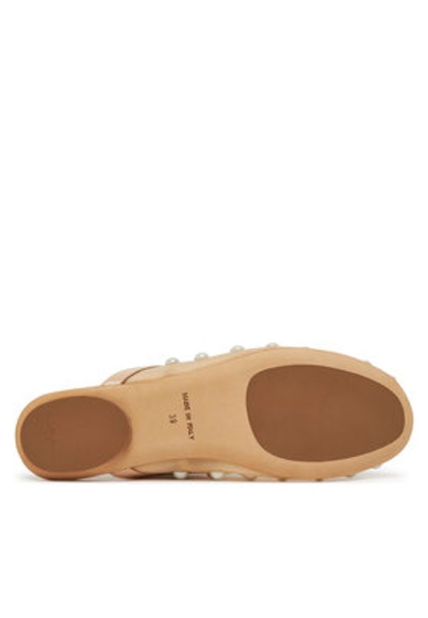 Weekend Max Mara Baleriny 2515521155600 Beżowy. Kolor: beżowy. Materiał: materiał