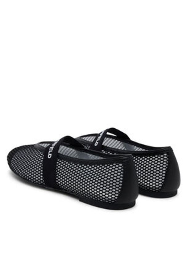Karl Lagerfeld - KARL LAGERFELD Baleriny KL40125 Czarny. Kolor: czarny. Materiał: materiał