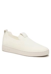 MICHAEL Michael Kors Tenisówki Juno Knit Slip On 43R3JUFSAD Biały. Zapięcie: bez zapięcia. Kolor: biały. Materiał: materiał #1