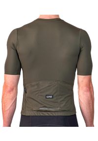 LUXA - Koszulka Kolarska Supreme. Kolor: zielony. Materiał: poliamid, elastan. Sport: kolarstwo