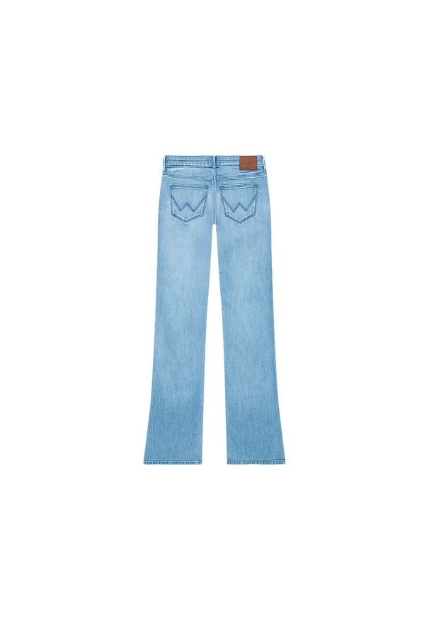 Wrangler - DAMSKIE SPODNIE WRANGLER BOOTCUT PALE & WORN 112364509