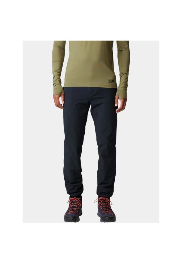 MOUNTAIN HARDWEAR - Spodnie Męskie Mountain Hardwear Yumalino Active Lined. Kolor: czarny. Sezon: lato. Sport: turystyka piesza