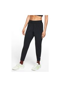 Spodnie damskie do biegania Nike Essential BV2898. Materiał: materiał, elastan, poliester. Technologia: Dri-Fit (Nike). Wzór: paski. Sport: fitness #1