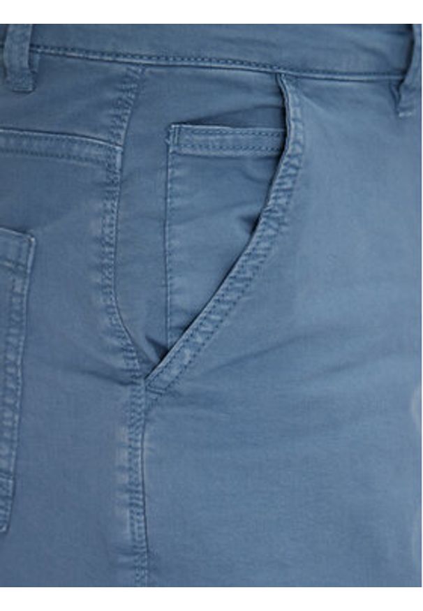 Blend Szorty jeansowe 20718399 Niebieski Regular Fit. Kolor: niebieski. Materiał: bawełna