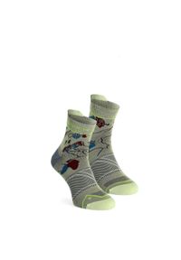 ORTOVOX - Skarpety trekkingowe Ortovox Alpine Light Quarter Socks. Kolor: zielony