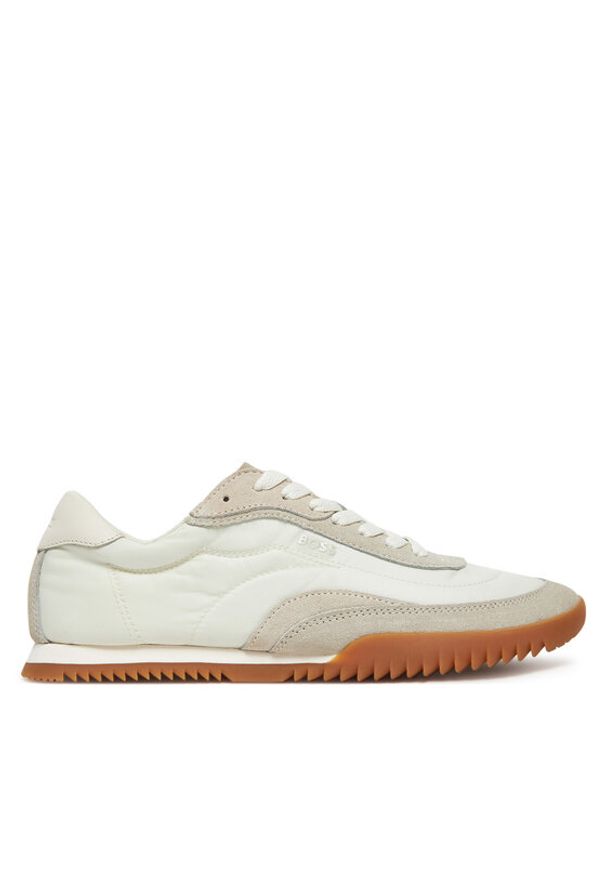 BOSS Sneakersy Carlynn 50542185 Biały. Kolor: biały. Materiał: materiał