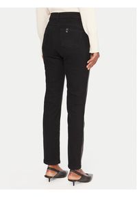 Liu Jo Spodnie z imitacji skóry UF5035 E0747 Czarny Skinny Fit. Kolor: czarny. Materiał: bawełna