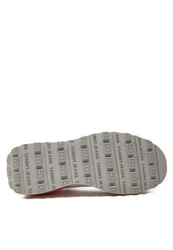 Tommy Jeans Sneakersy Tjw Tech Runner Ess EN0EN02511 Biały. Kolor: biały. Materiał: materiał