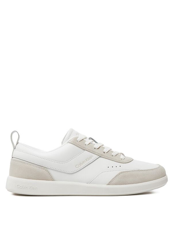 Sneakersy Calvin Klein. Kolor: biały