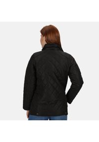 Regatta - Kurtka Damska Pikowanie. Kolor: czarny. Sport: turystyka piesza #2