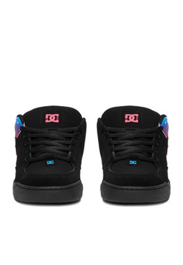 DC Shoes Sneakersy DC02744002 Czarny. Kolor: czarny. Materiał: skóra
