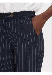 Fracomina Spodnie materiałowe FR25SVA004W761D4 Granatowy Slim Fit. Kolor: niebieski. Materiał: syntetyk #3