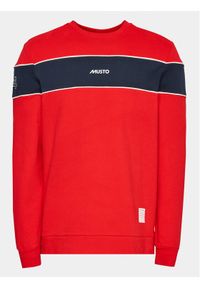 Musto Bluza 64 82457 Czerwony Regular Fit. Kolor: czerwony. Materiał: bawełna #1