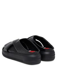Love Moschino - LOVE MOSCHINO Sneakersy JA15555G0MIE0000 Czarny. Kolor: czarny. Materiał: skóra #6
