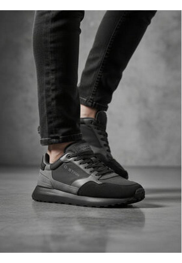 G-Star RAW - G-Star Raw Sneakersy CEO-K240150-1 Szary. Kolor: szary. Materiał: skóra, zamsz