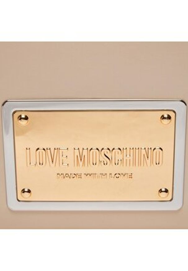 Love Moschino - LOVE MOSCHINO Torebka JC4356PP0IK1211A Écru. Materiał: skórzane