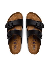 Birkenstock Klapki Arizona 551253 Czarny. Kolor: czarny. Materiał: skóra #7