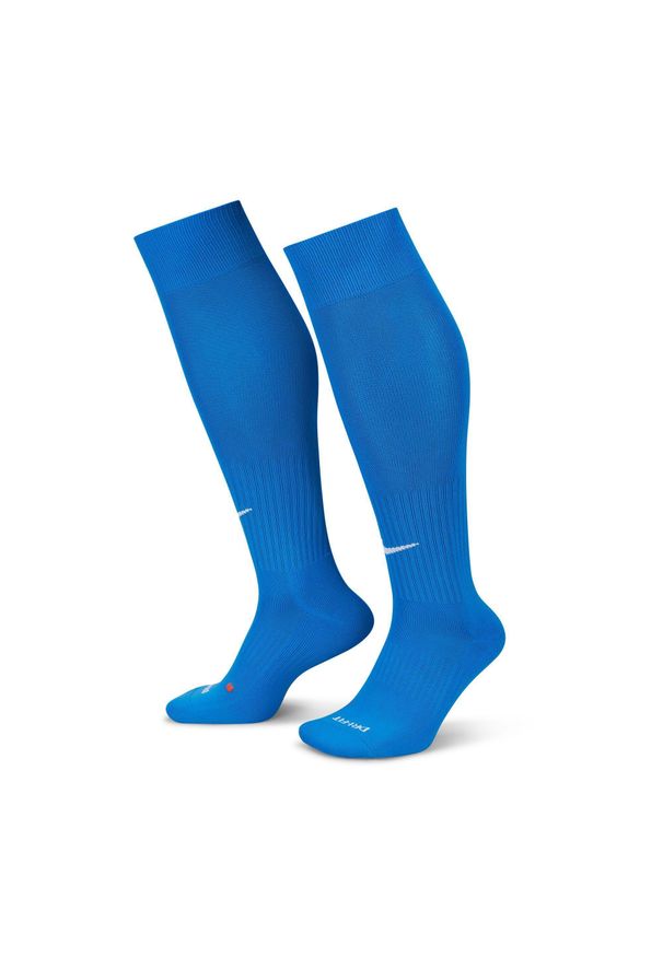 SKARPETY męskie Nike CLASSIC II CUSH OTC TEAM. Kolor: wielokolorowy, niebieski, żółty, czarny. Materiał: materiał, nylon. Sport: piłka nożna