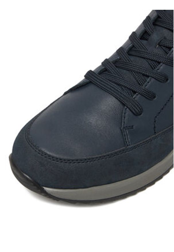 Rieker Sneakersy CEO-16125-15 Niebieski. Kolor: niebieski. Materiał: skóra