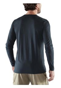 Fjällräven - Bluza męska Fjallraven Abisko Wool LS. Kolor: niebieski #2