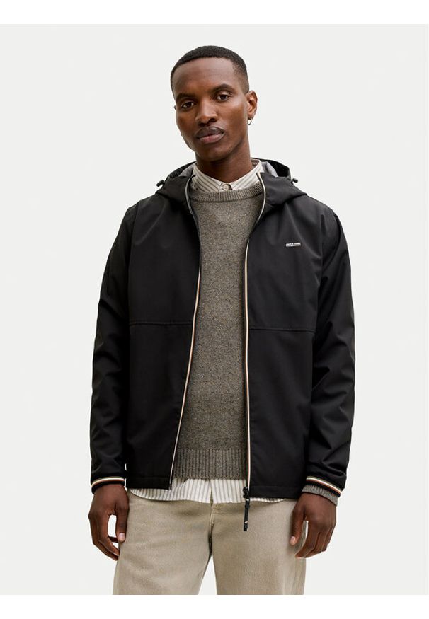 Jack & Jones Kurtka przejściowa Blualves 12291908 Czarny Regular Fit. Kolor: czarny. Materiał: syntetyk