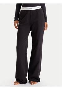 Calvin Klein Underwear Spodnie piżamowe LV00QS7518 Czarny Regular Fit. Kolor: czarny. Materiał: bawełna