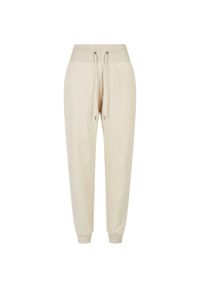Damskie spodnie dresowe z wysokim stanem Urban Classics Organic GT. Stan: podwyższony. Kolor: biały. Materiał: dresówka. Długość: długie #1
