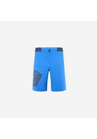 Spodenki trekkingowe męskie Millet Wanaka Fast Short M active fit. Kolor: niebieski. Sport: wspinaczka, turystyka piesza #1