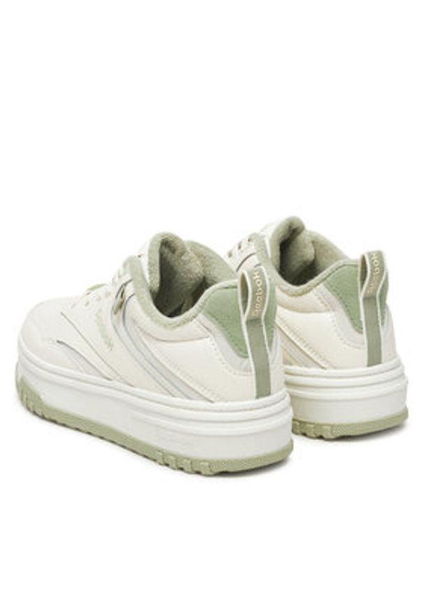 Reebok Sneakersy REE VAMP AR30240WCK Écru. Materiał: skóra