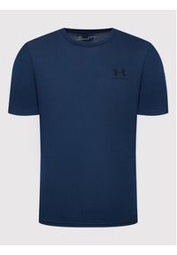 Under Armour T-Shirt Ua Sportstyle 1326799 Granatowy Loose Fit. Kolor: niebieski. Materiał: bawełna #5