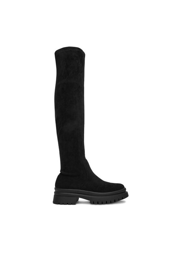 DeeZee Muszkieterki HX24003-1 Czarny. Kolor: czarny. Materiał: materiał
