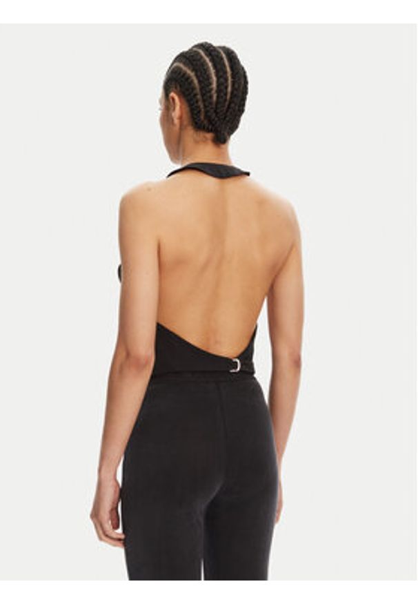 Morgan Kamizelka 251-CTEO.F Czarny Slim Fit. Kolor: czarny. Materiał: syntetyk