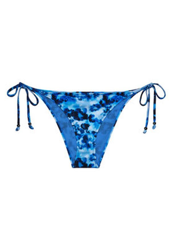 Triumph Dół od bikini Midnight Swim 10226526 Niebieski. Kolor: niebieski. Materiał: syntetyk