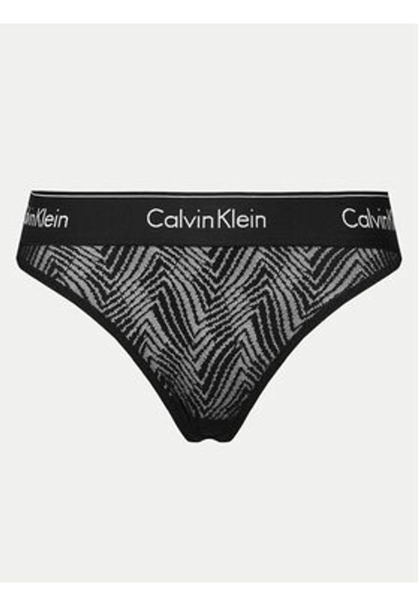 Calvin Klein Underwear Figi klasyczne 000QF7712E Czarny. Kolor: czarny. Materiał: syntetyk