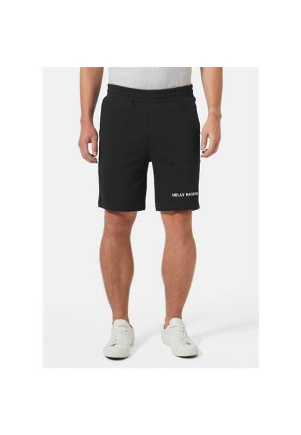 Spodnie sportowe męskie Helly Hansen Core Sweat. Kolor: czarny. Długość: krótkie
