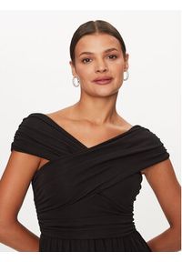 Rinascimento Sukienka koktajlowa CFC0115402003 Czarny Regular Fit. Kolor: czarny. Materiał: syntetyk. Styl: wizytowy #4