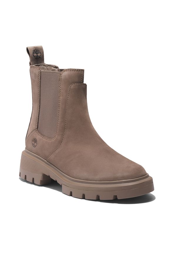 Sztyblety Timberland Cortina Valley Chelsea TB0A41EW9291 Taupe Nubuck. Kolor: beżowy. Materiał: nubuk