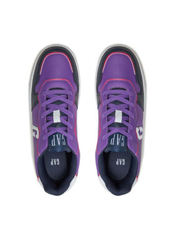 GAP - Gap Sneakersy Boston Ii Tmb W GAC003F5SWPVEYGP Fioletowy. Kolor: fioletowy. Materiał: materiał