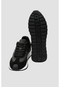 Karl Lagerfeld - KARL LAGERFELD Czarne sneakersy męskie KAIRO KL Sidetrim Lo Mix, Rozmiar 41. Kolor: czarny #4