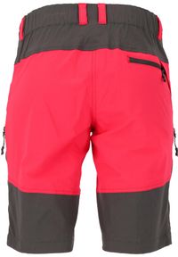 Spodenki trekkingowe damskie Whistler Kodiak. Kolor: czerwony, wielokolorowy, szary #2