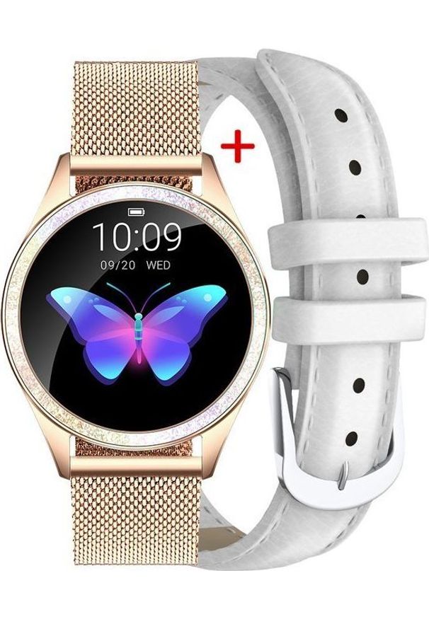 Smartwatch Gino Rossi ZG308C Złoty. Rodzaj zegarka: smartwatch. Kolor: złoty